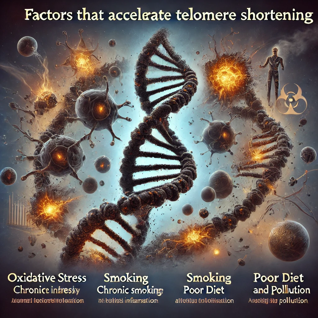 Factors That Accelerate Telomere Shortening